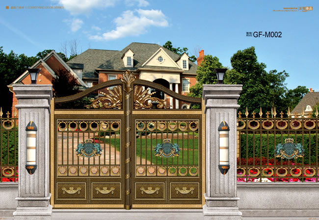 桂豐鋁藝豪華庭院大門GF-M002
