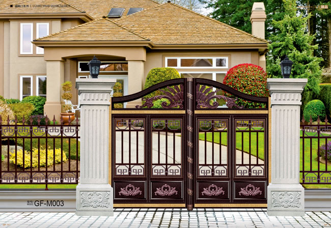 桂豐鋁藝豪華庭院大門GF-M003