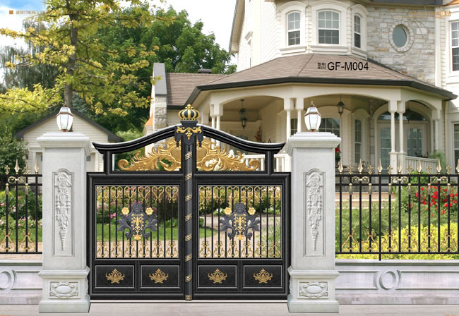 桂豐鋁藝豪華庭院大門GF-M004