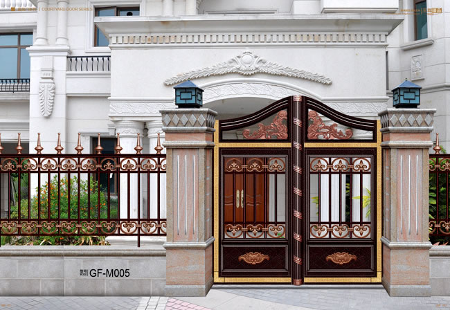 桂豐鋁藝豪華庭院大門GF-M005