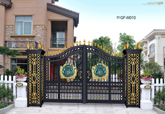 桂豐鋁藝豪華庭院大門GF-M010